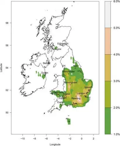 UK Tornado Hotspots